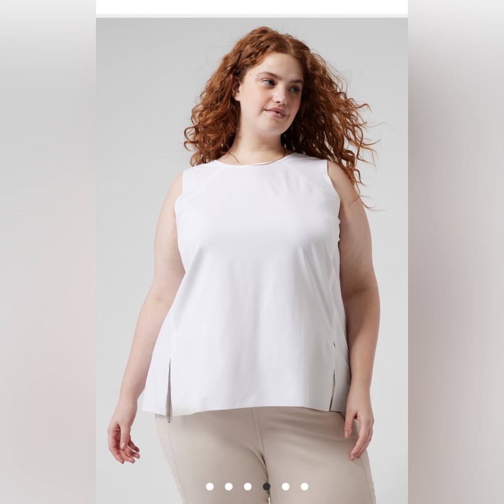 Athleta zephyr print tank size 1x - Picture 7 of 8